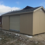 Richfield WI 12x20 Quaker with roll up door